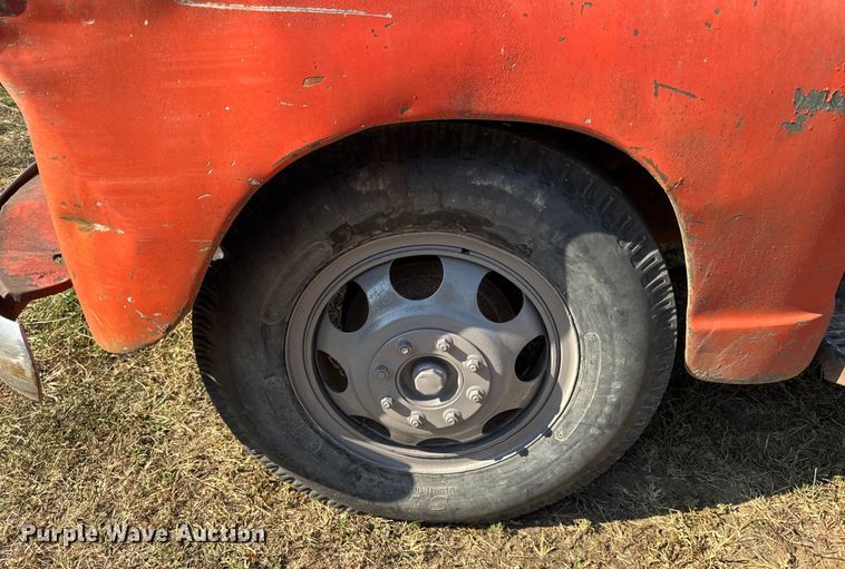 image for item DW6619 1951 GMC flatbed pickup truck