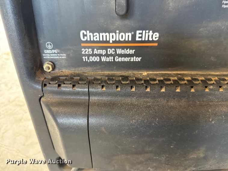 image for item DX5752 2020 Hobart Champion Elite 225 welder/generator