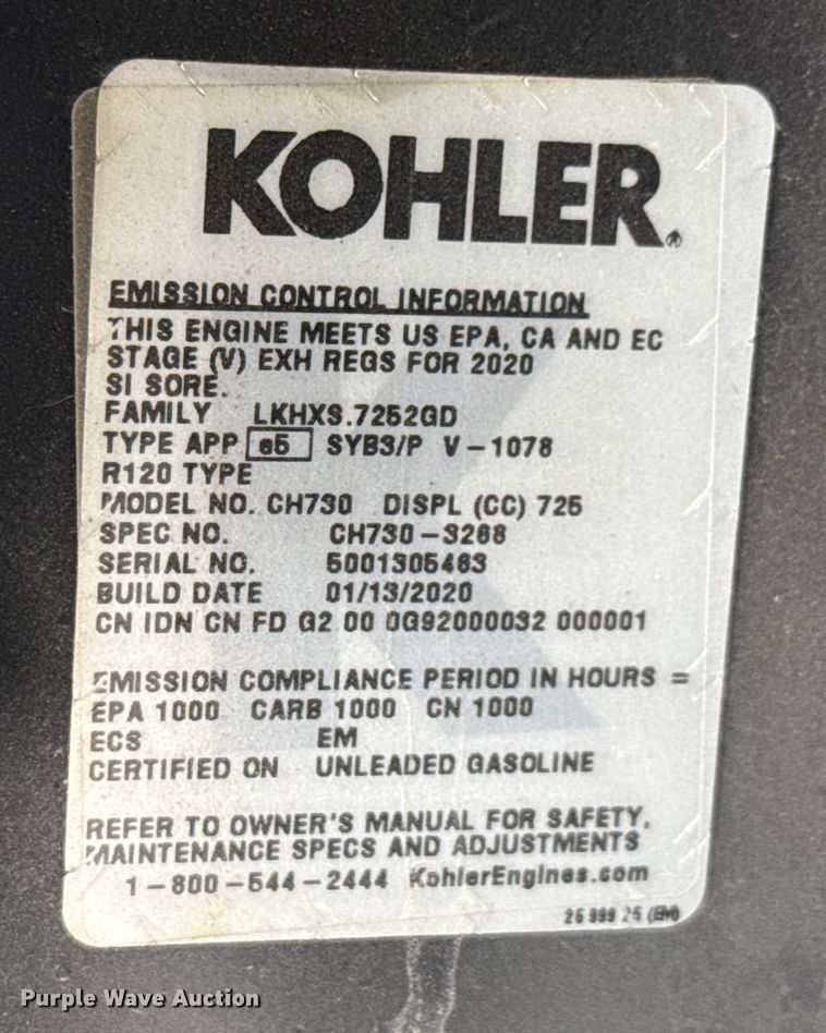 image for item DX5752 2020 Hobart Champion Elite 225 welder/generator