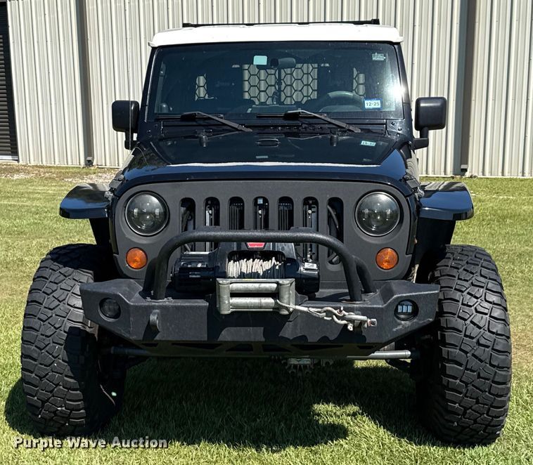 image for item DX5757 2007 Jeep Wrangler flatbed pickup truck