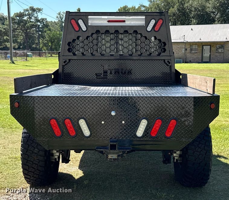 image for item DX5757 2007 Jeep Wrangler flatbed pickup truck