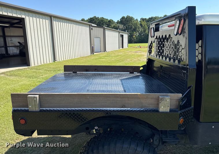 image for item DX5757 2007 Jeep Wrangler flatbed pickup truck