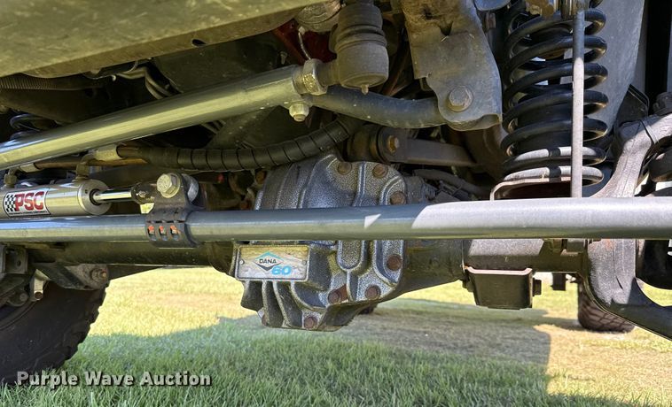 image for item DX5757 2007 Jeep Wrangler flatbed pickup truck