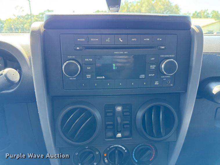 image for item DX5757 2007 Jeep Wrangler flatbed pickup truck