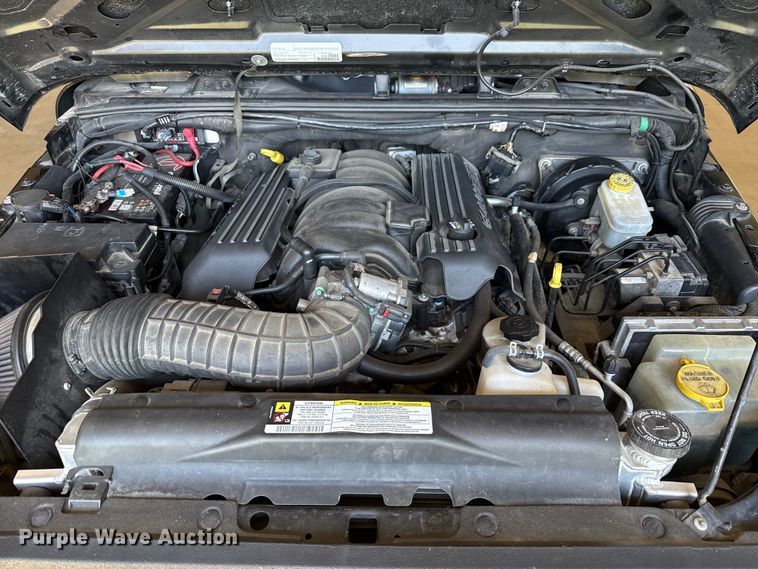 image for item DX5757 2007 Jeep Wrangler flatbed pickup truck