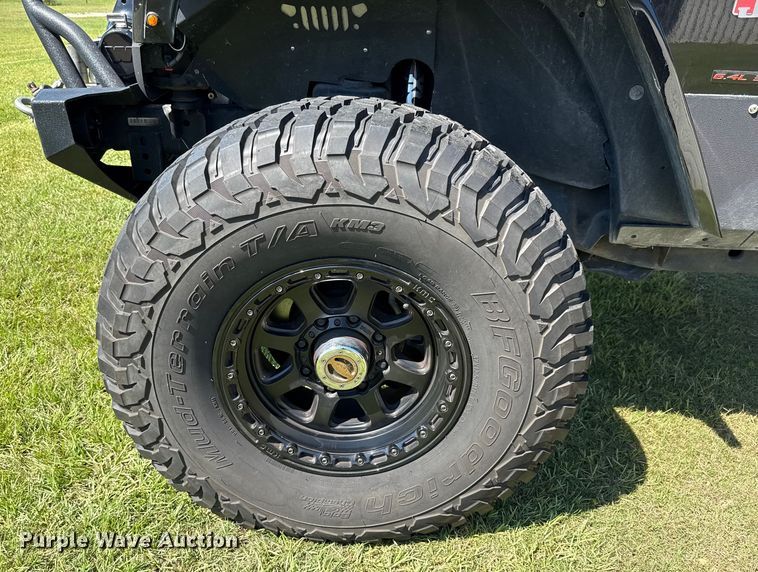 image for item DX5757 2007 Jeep Wrangler flatbed pickup truck