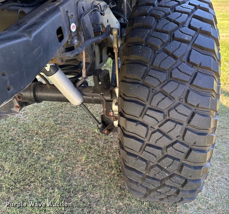 image for item DX5757 2007 Jeep Wrangler flatbed pickup truck