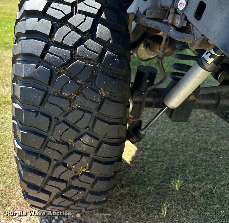 image for item DX5757 2007 Jeep Wrangler flatbed pickup truck