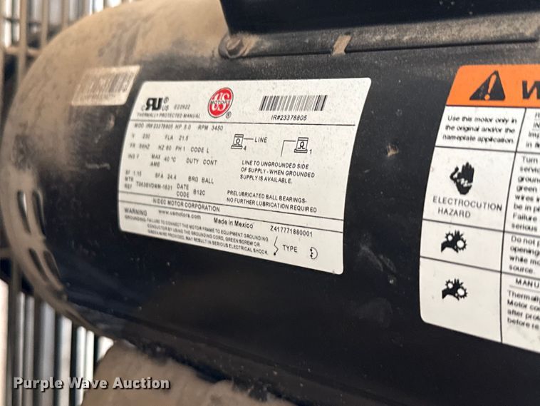 image for item DX5782 Ingersoll Rand TS4N5 air compressor