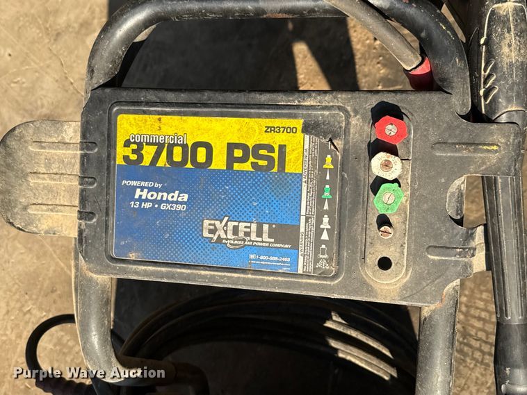 image for item DX5783 Excellent ZR3700 pressure washer