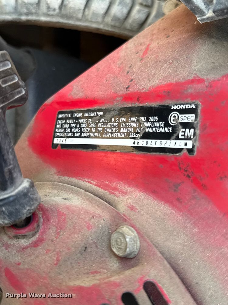 image for item DX5783 Excellent ZR3700 pressure washer