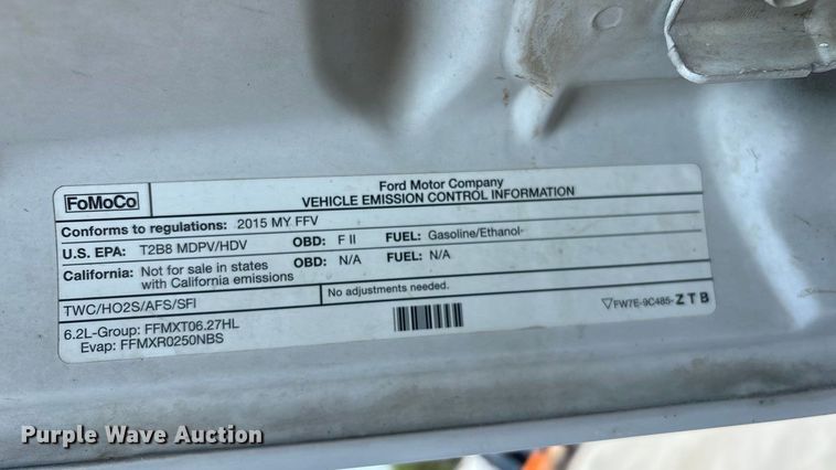 image for item DX5787 2015 Ford F250 Super Duty Crew Cab pickup truck