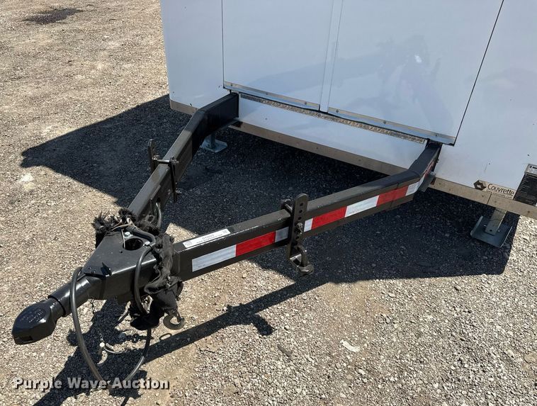 image for item DY0029 2010 Couvrette Building Systems enclosed cargo trailer