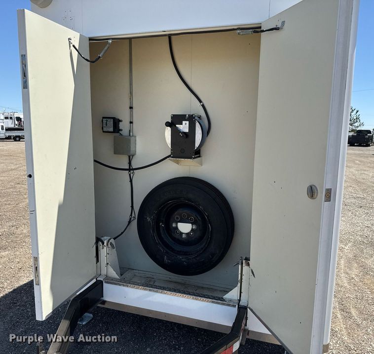 image for item DY0029 2010 Couvrette Building Systems enclosed cargo trailer