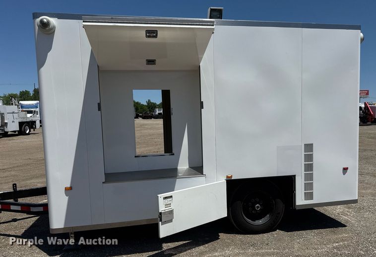 image for item DY0029 2010 Couvrette Building Systems enclosed cargo trailer