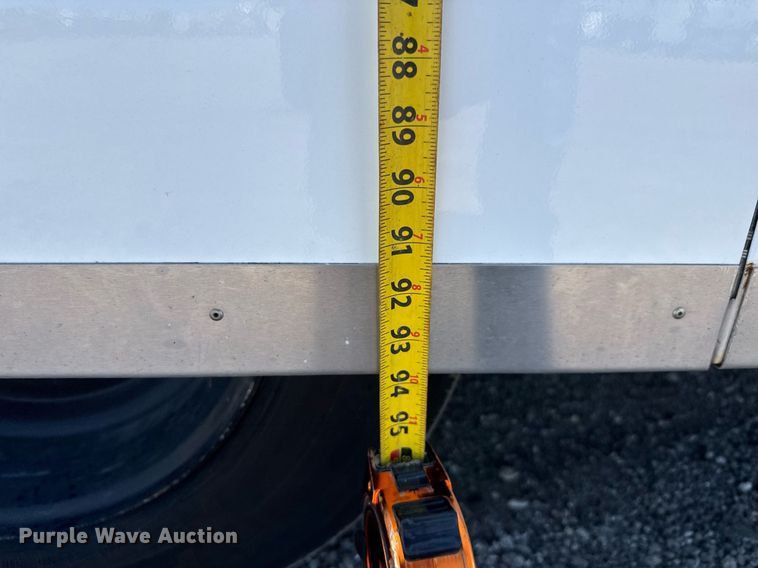 image for item DY0029 2010 Couvrette Building Systems enclosed cargo trailer