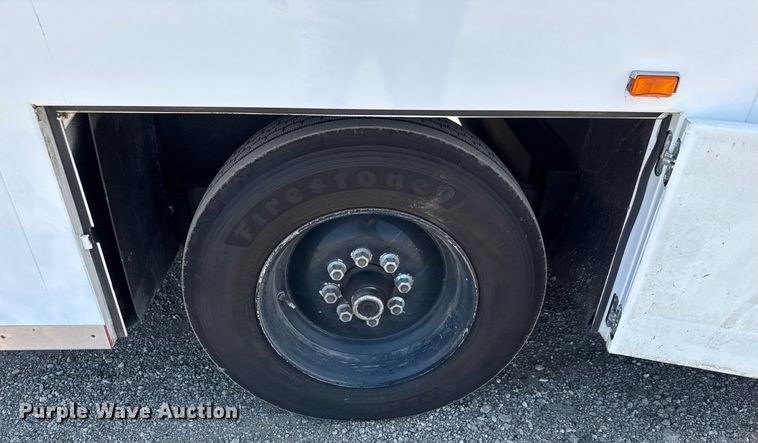 image for item DY0029 2010 Couvrette Building Systems enclosed cargo trailer