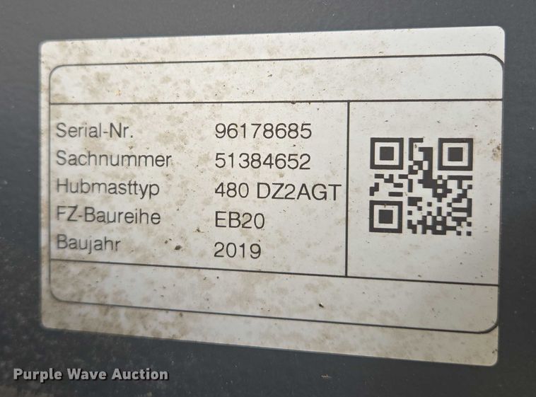 image for item DY1136 Caterpillar EP4000 forklift