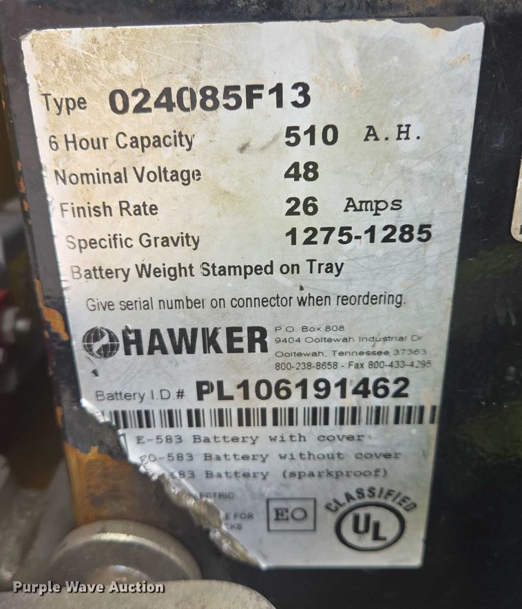 image for item DY1136 Caterpillar EP4000 forklift