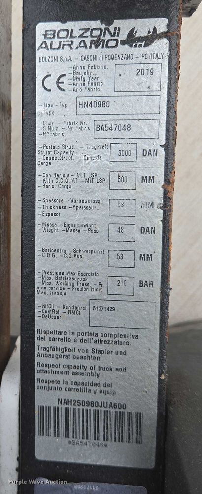 image for item DY1137 Caterpillar EP4000 forklift