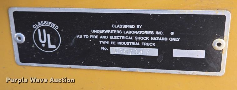 image for item DY1174 Caterpillar EC30LN2 forklift