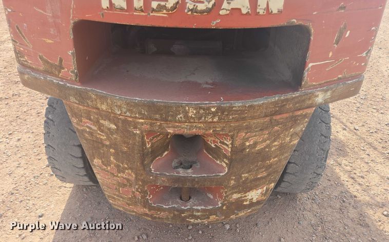 image for item DY1191 Nissan 60 forklift