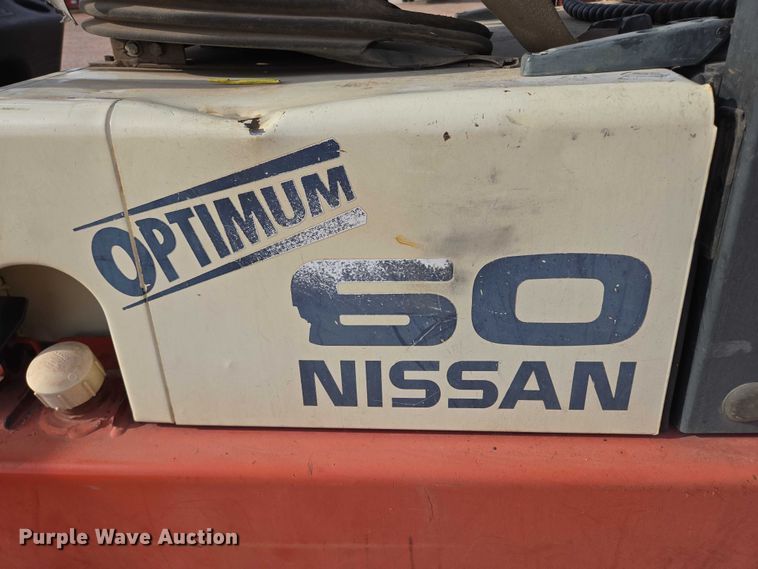 image for item DY1191 Nissan 60 forklift