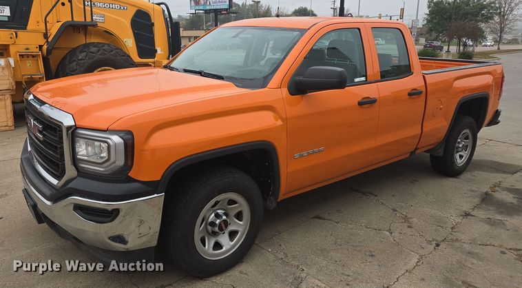 image for item DY1216 2018 GMC Sierra 1500 Double Cab pickup truck