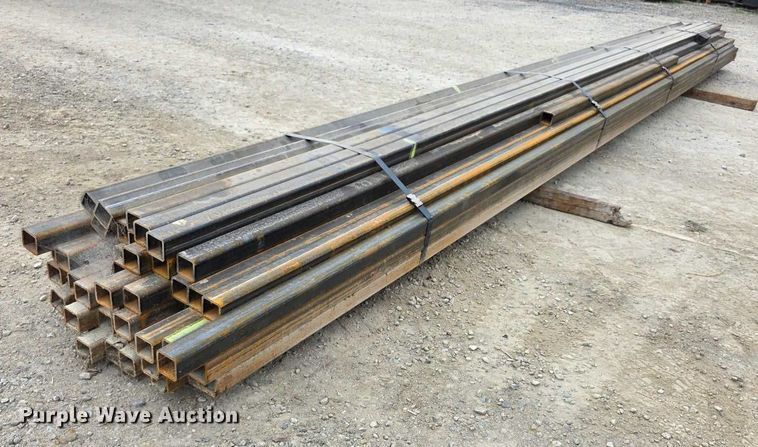 image for item DZ6267 (51) pieces of square tubing