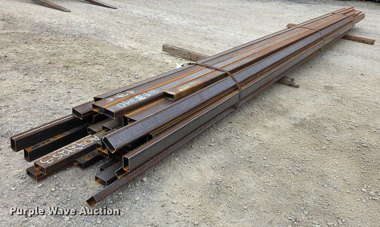 image for item DZ6274 (31) pieces of square tubing