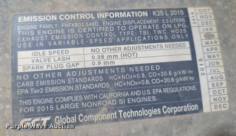 image for item DZ6510 Caterpillar GP35N forklift