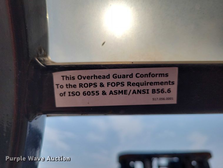 image for item DZ6513 2019 Carotec Princeton forklift