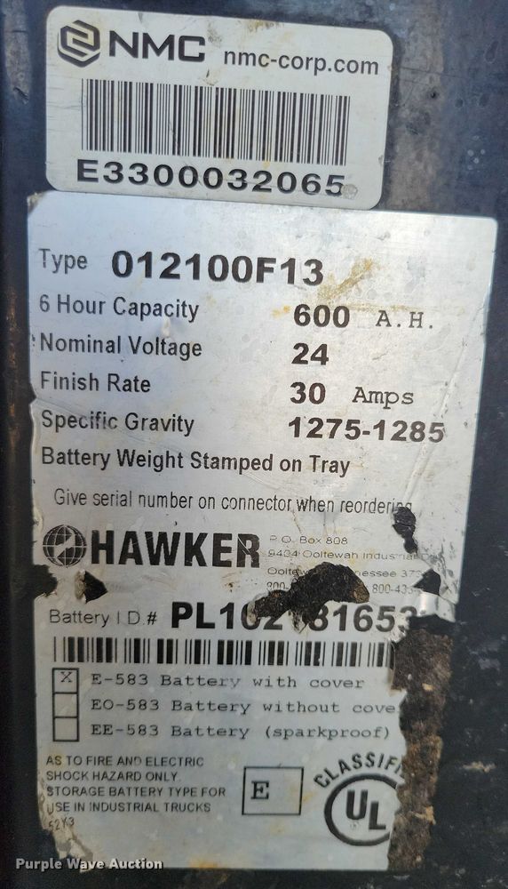 image for item DZ6514 Jungheinrich ECR 327 pallet jack