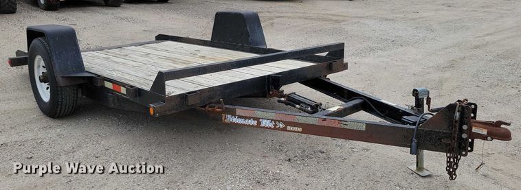 image for item DZ6536 2009 D&K utility trailer