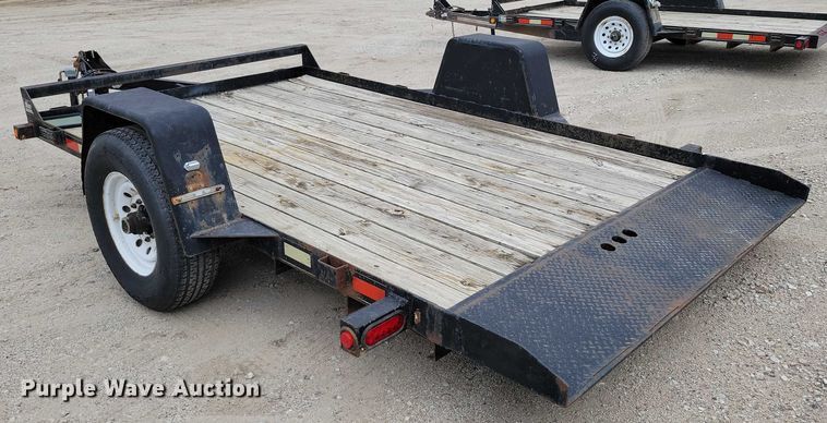 image for item DZ6536 2009 D&K utility trailer