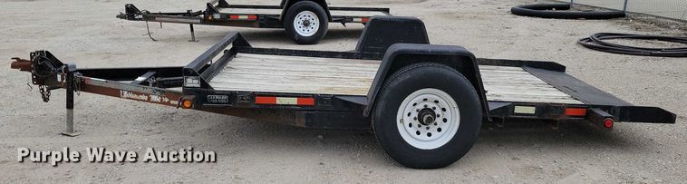 image for item DZ6536 2009 D&K utility trailer