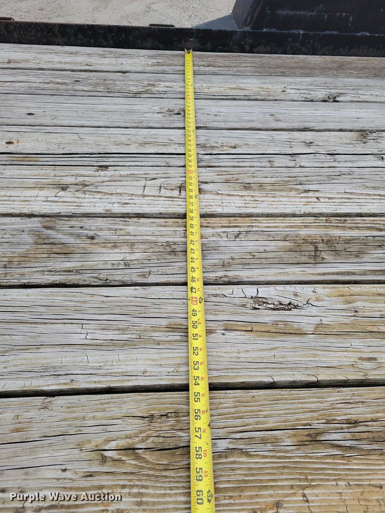 image for item DZ6536 2009 D&K utility trailer