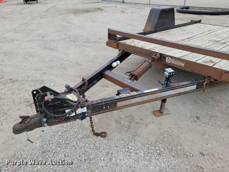 image for item DZ6537 2007 D and K tilt deck utility trailer