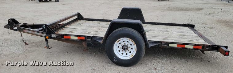 image for item DZ6537 2007 D and K tilt deck utility trailer