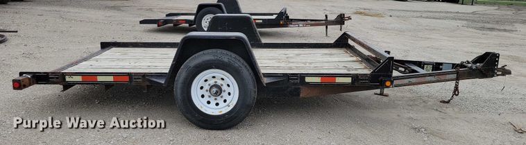 image for item DZ6537 2007 D and K tilt deck utility trailer
