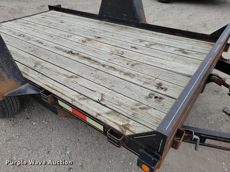 image for item DZ6537 2007 D and K tilt deck utility trailer