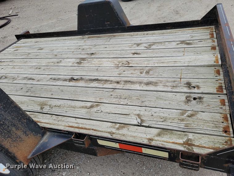 image for item DZ6537 2007 D and K tilt deck utility trailer