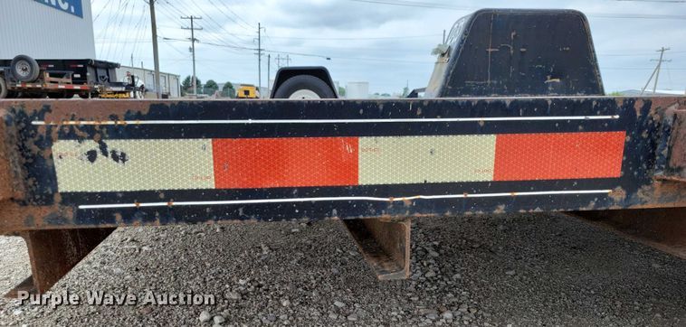 image for item DZ6537 2007 D and K tilt deck utility trailer