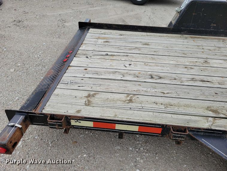 image for item DZ6537 2007 D and K tilt deck utility trailer