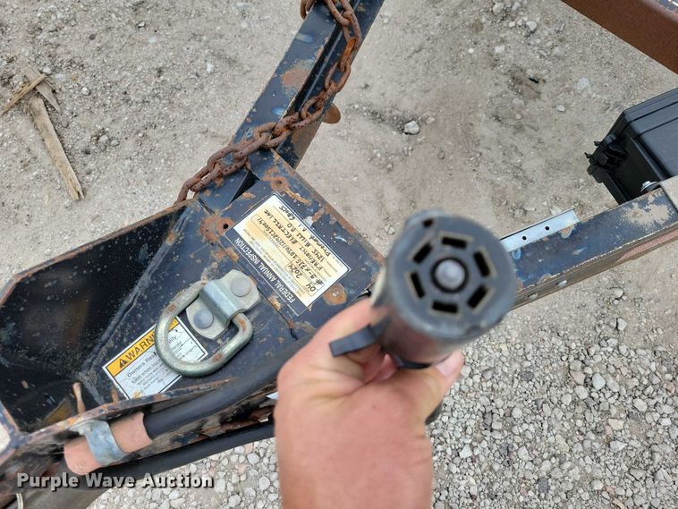 image for item DZ6537 2007 D and K tilt deck utility trailer