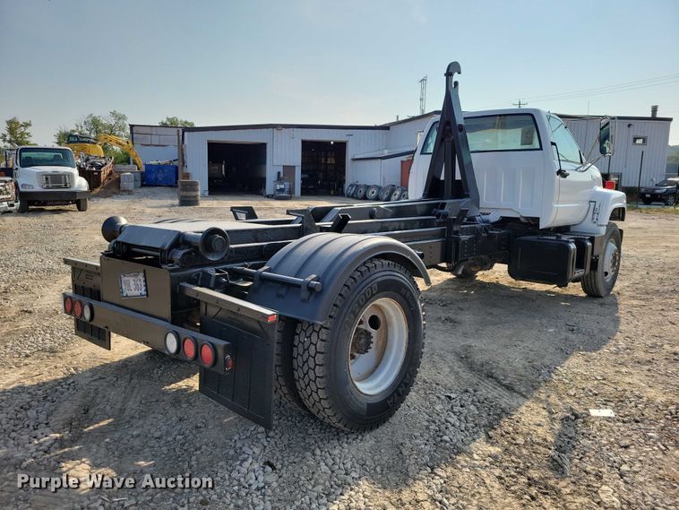 image for item DZ6544 1991 Chevrolet  Kodiak hook lift truck