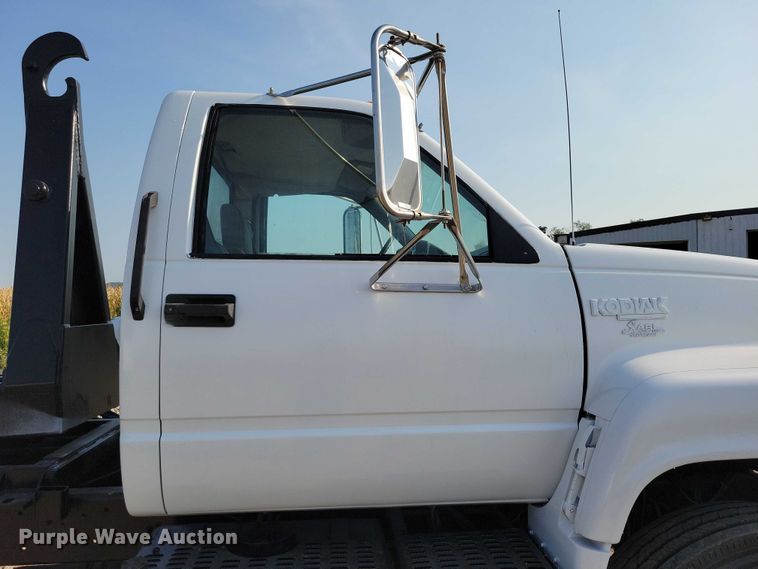 image for item DZ6544 1991 Chevrolet  Kodiak hook lift truck