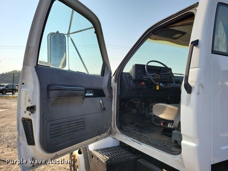 image for item DZ6544 1991 Chevrolet  Kodiak hook lift truck