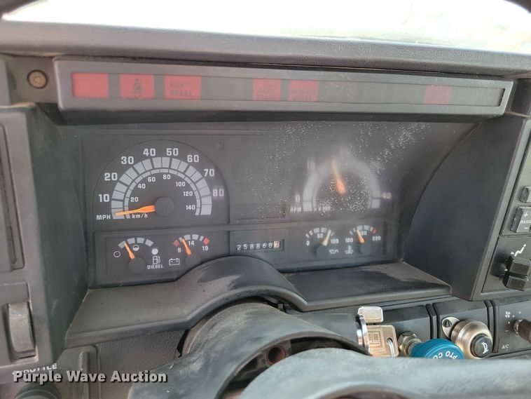 image for item DZ6544 1991 Chevrolet  Kodiak hook lift truck