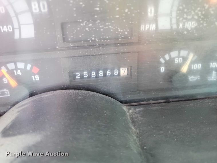 image for item DZ6544 1991 Chevrolet  Kodiak hook lift truck